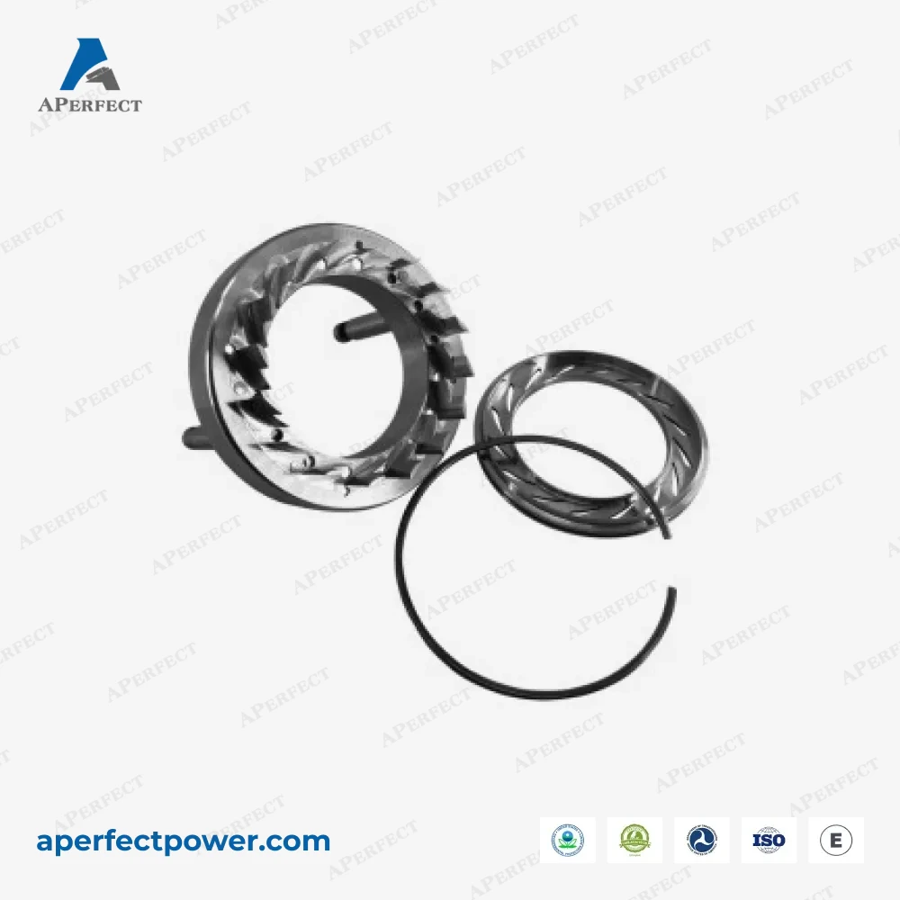 Aperfect Nozzle Ring 3781169 for Black For Turbo Detroit HE531V 3781169 ( Isonite Treatment)