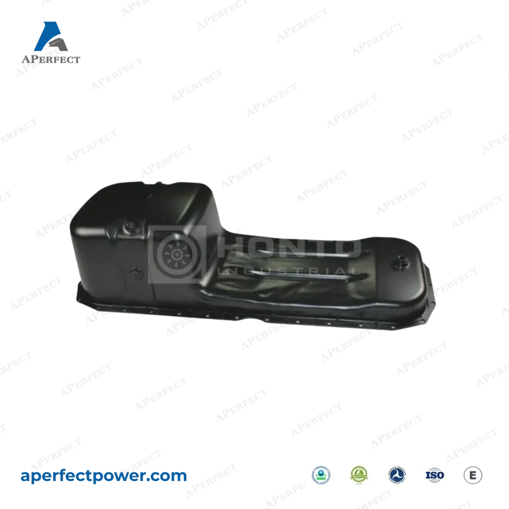 Aperfect oil pan 3679945 Cummins ISX15 angled view