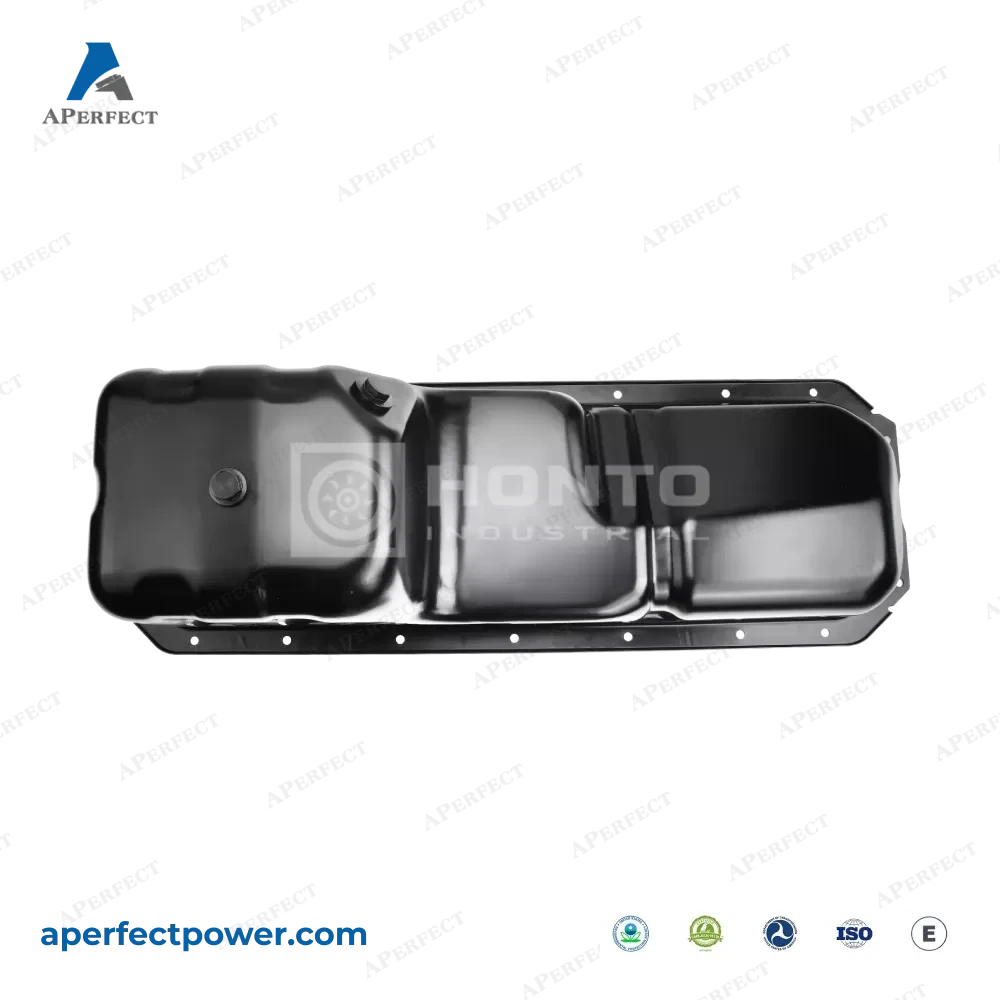 Aperfect oil pan 300580691 International DT466 MaxxForce side view
