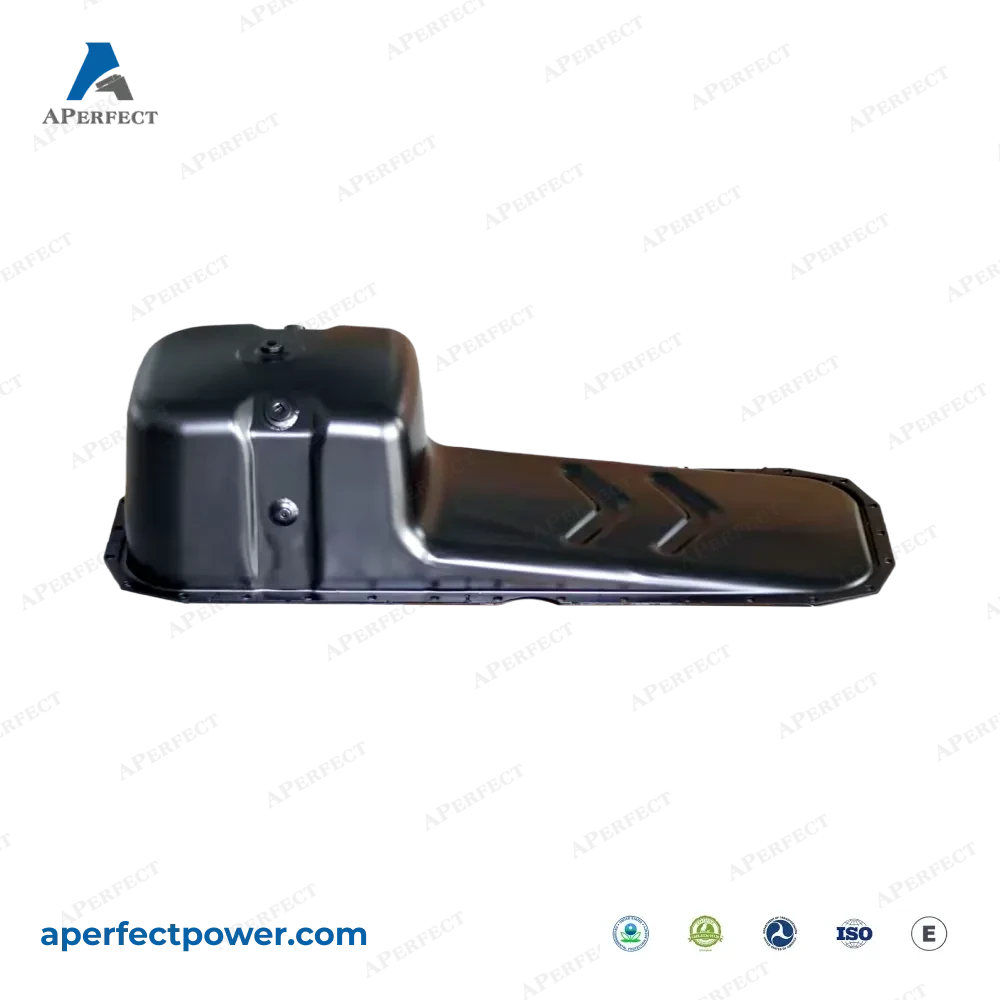 Aperfect oil pan 4386821 Cummins ISX15 angled view